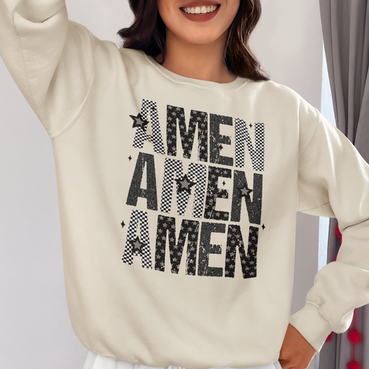 Amen Amen Amen Sweatshirt - VYBE