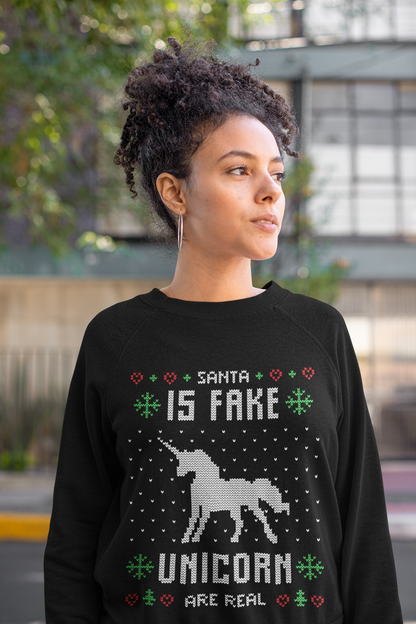 Santa Is Fake Sweatshirt