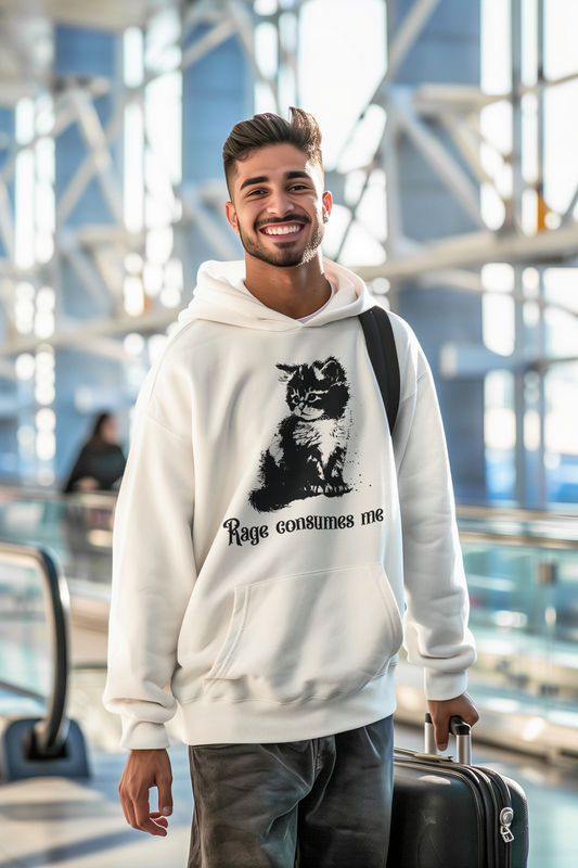 Rage Consumes Me Hoodie - VYBE Shop