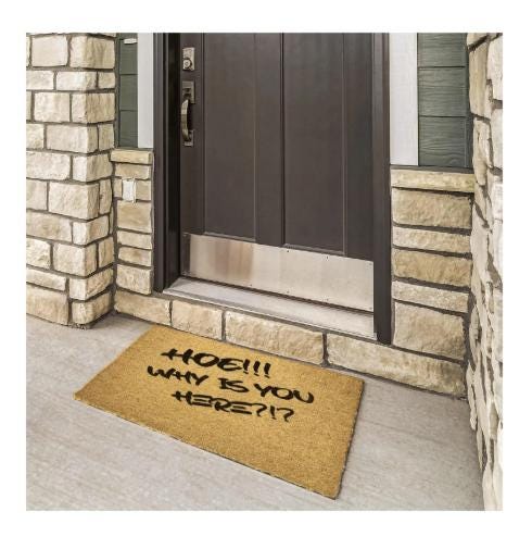 Welcome To The Shit Show Door Mat - VYBE Shop