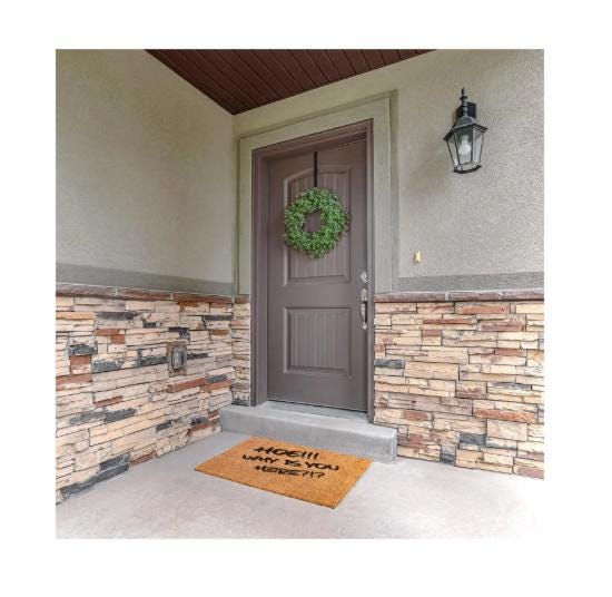 Welcome To The Shit Show Door Mat - VYBE Shop