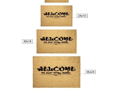 Welcome To Our Trap Home Door Mat - VYBE Shop