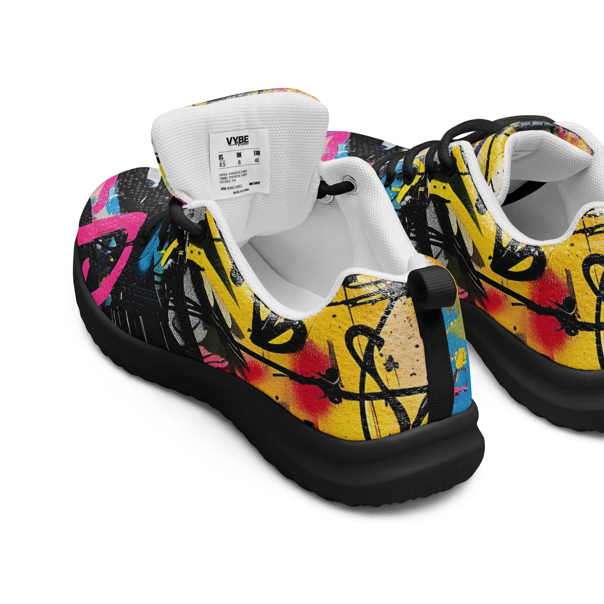Men’s Graffiti Style athletic shoes - VYBE