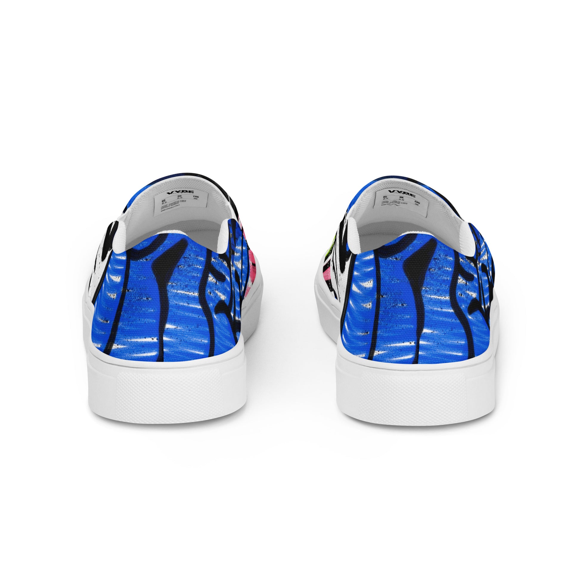 Men’s Graffiti slip-on canvas shoes - VYBE