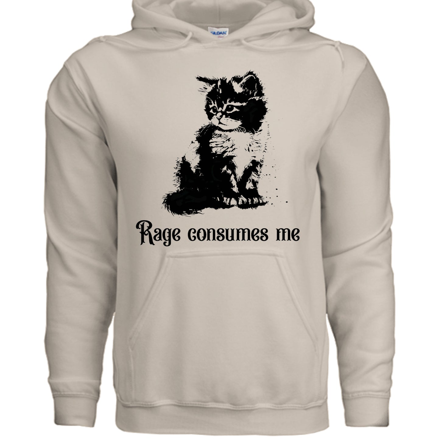 Rage Consumes Me Hoodie - VYBE Shop
