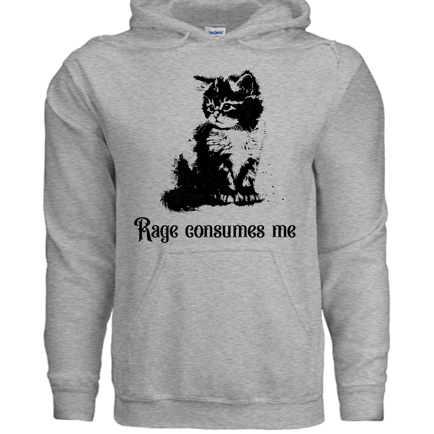 Rage Consumes Me Hoodie - VYBE Shop