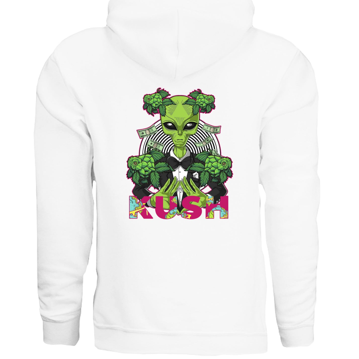 Kush Alien Hoodie - VYBE Shop