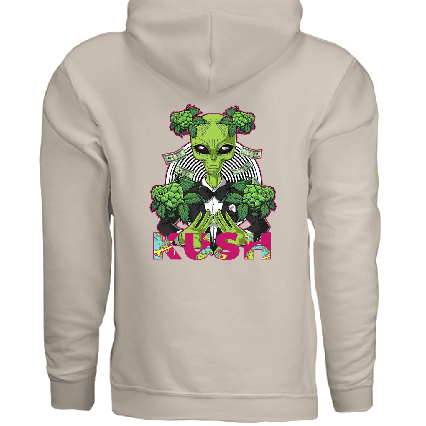 Kush Alien Hoodie - VYBE Shop