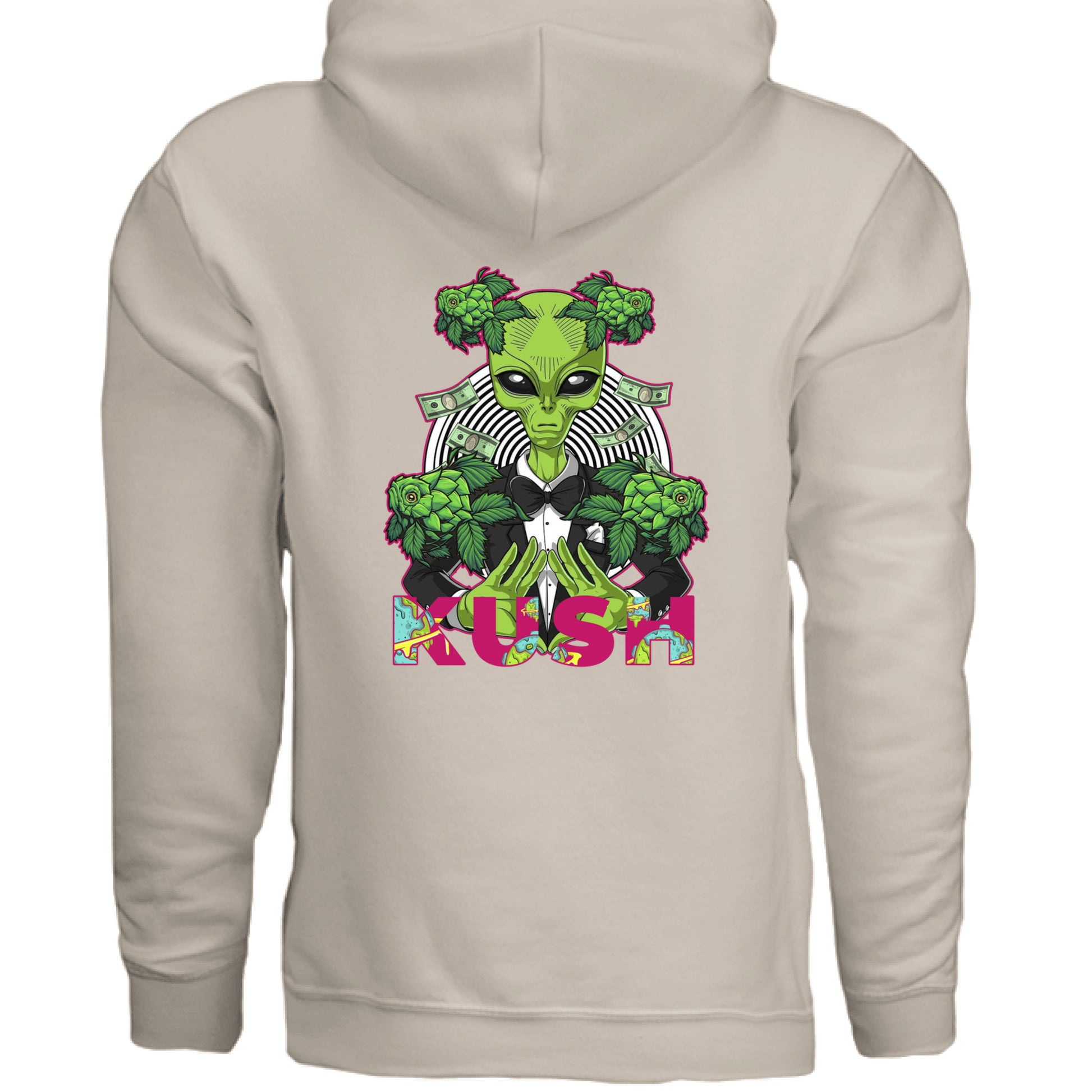 Kush Alien Hoodie - VYBE Shop