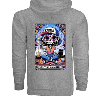 Tarot- Spiritual  Gangster  Zip Up Hoodie - VYBE Shop