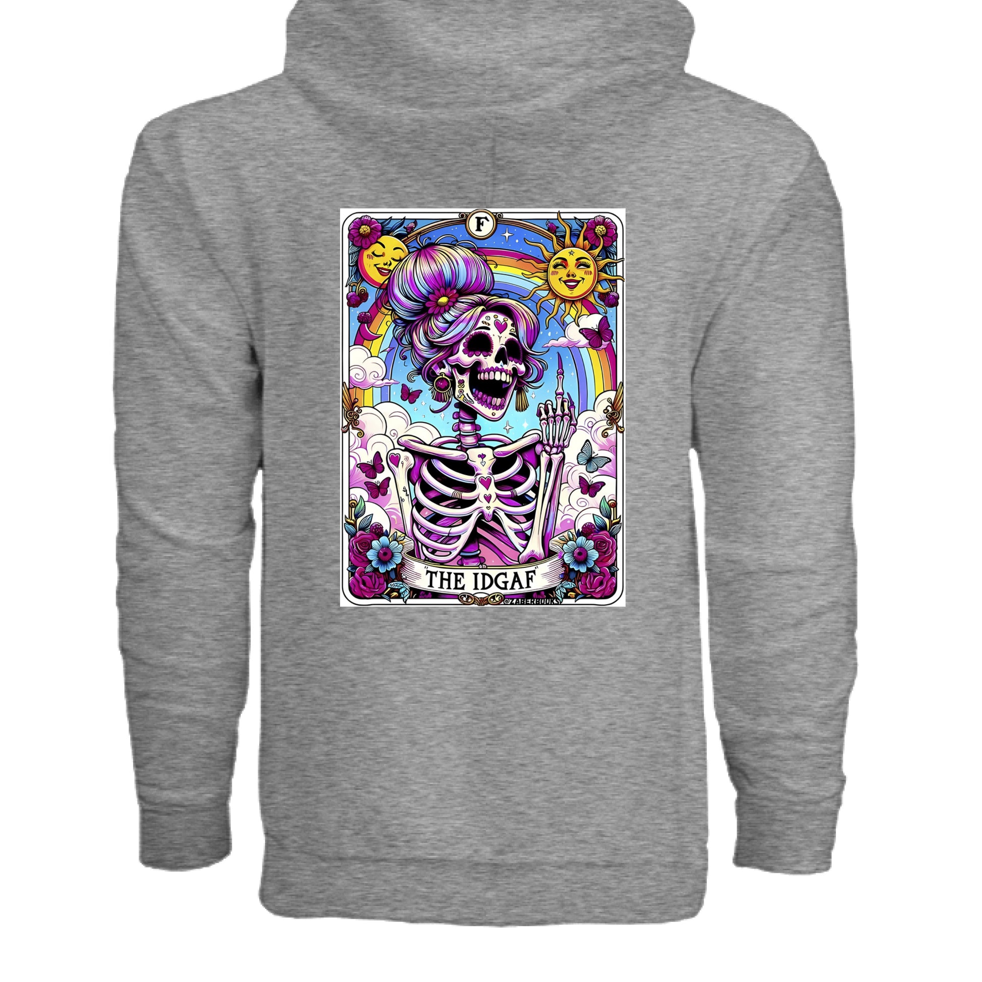 Tarot- The IDGAF Zip Up Hoodie - VYBE Shop