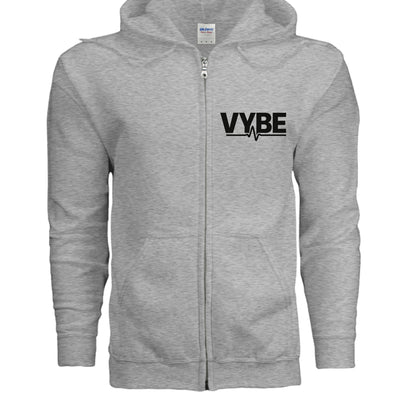VYBE Zip Hoodie light - VYBE Shop
