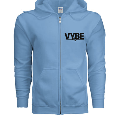VYBE Zip Hoodie light - VYBE Shop