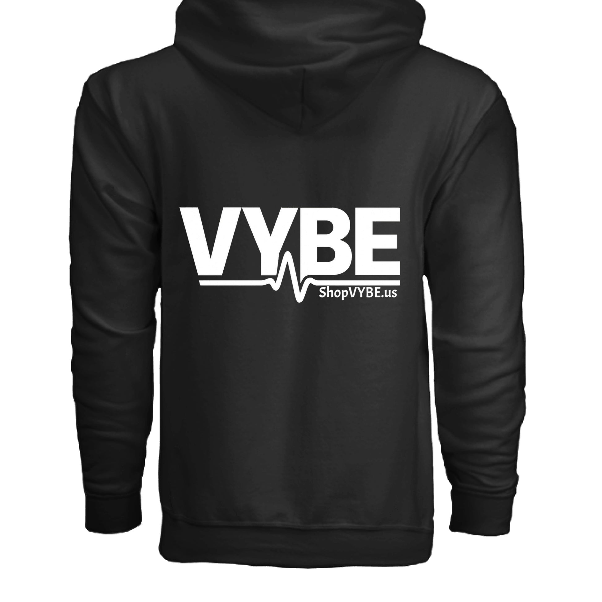 VYBE Zip Hoodie Dark - VYBE Shop