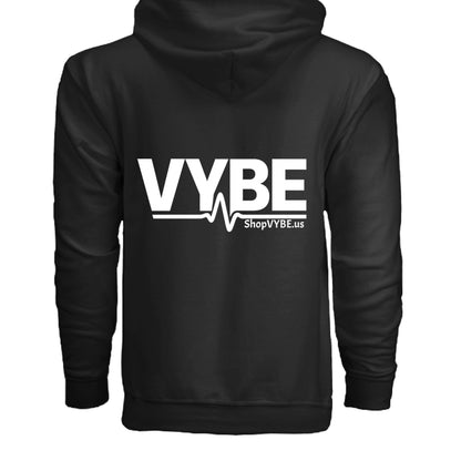 VYBE Zip Hoodie Dark - VYBE Shop