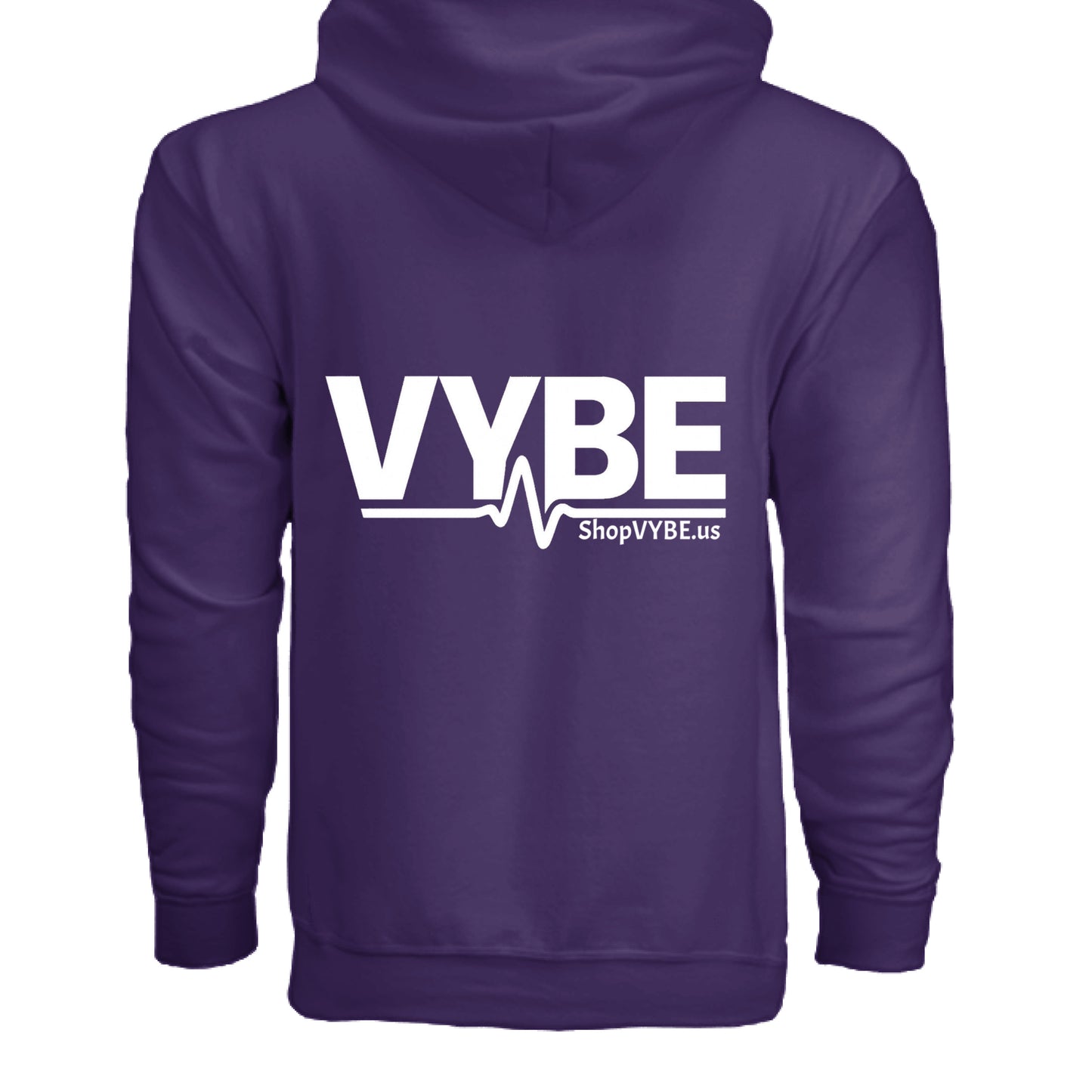 VYBE Zip Hoodie Dark - VYBE Shop