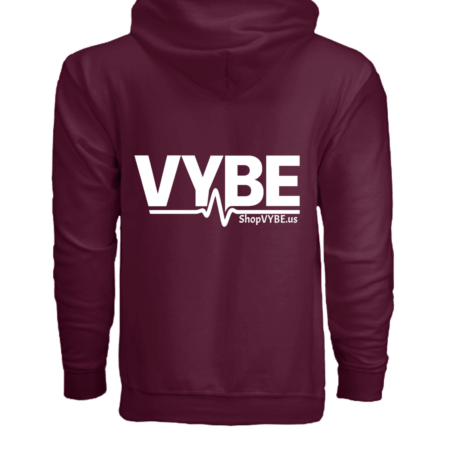 VYBE Zip Hoodie Dark - VYBE Shop