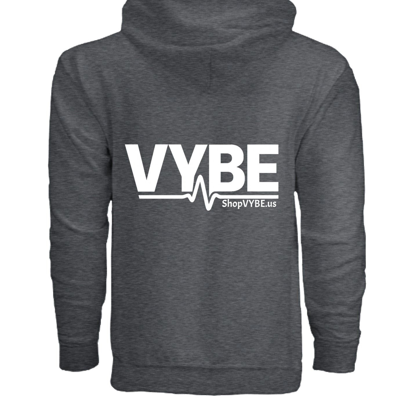 VYBE Zip Hoodie Dark - VYBE Shop
