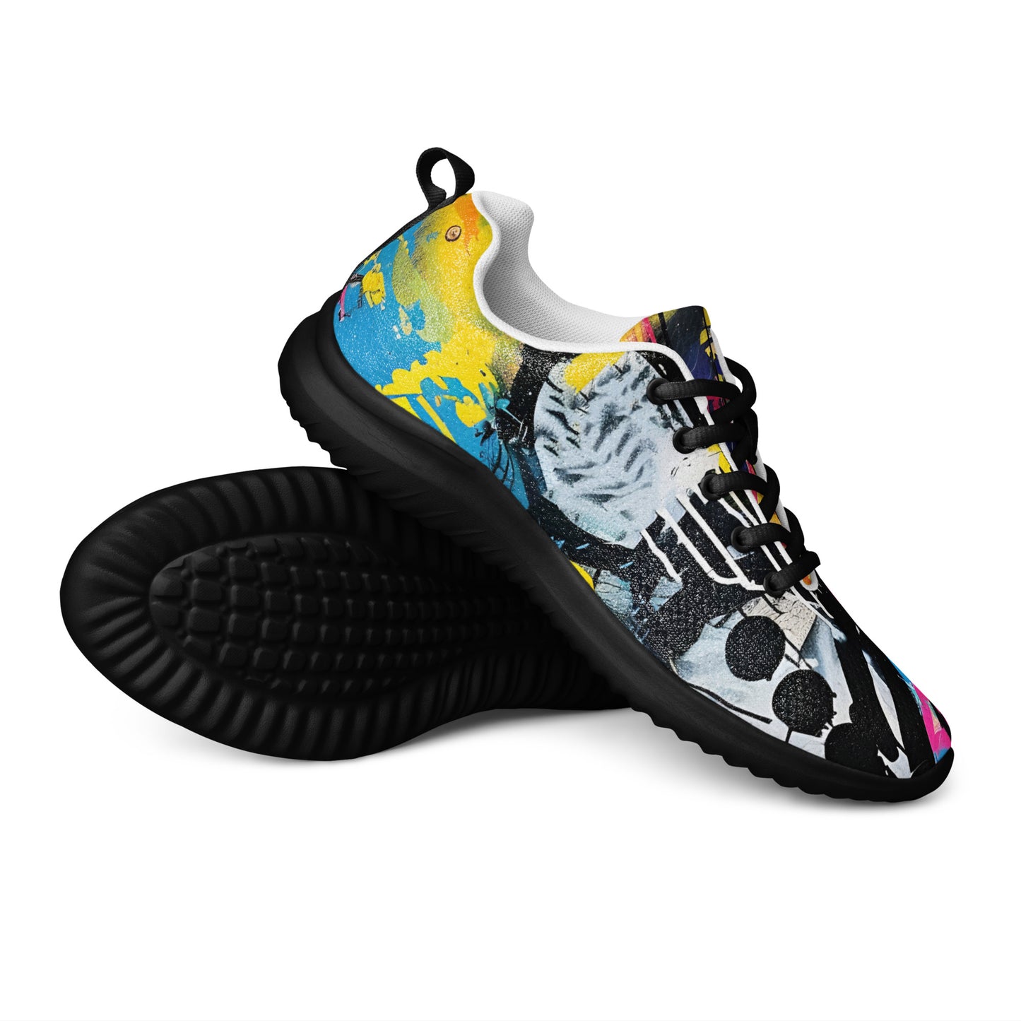 Women’s Graffiti Style Athletic Shoes - VYBE