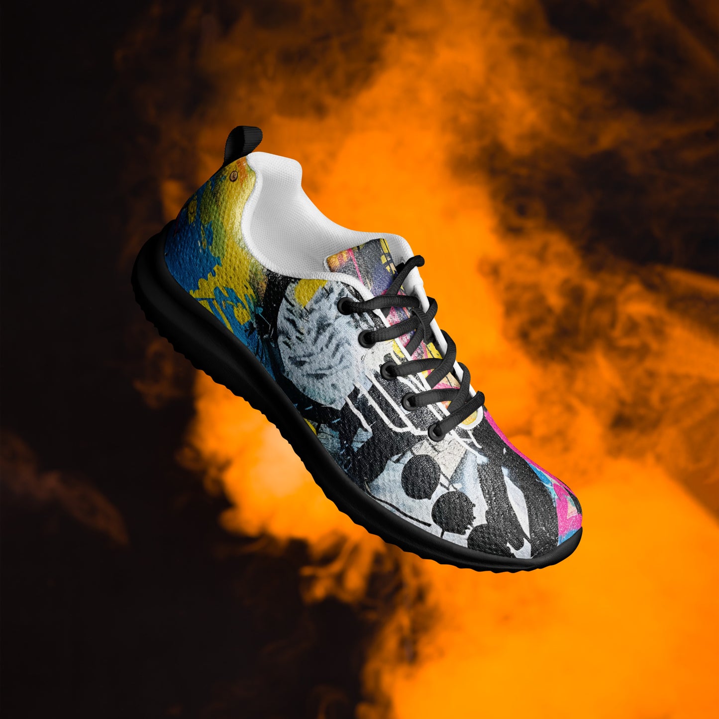 Women’s Graffiti Style Athletic Shoes - VYBE