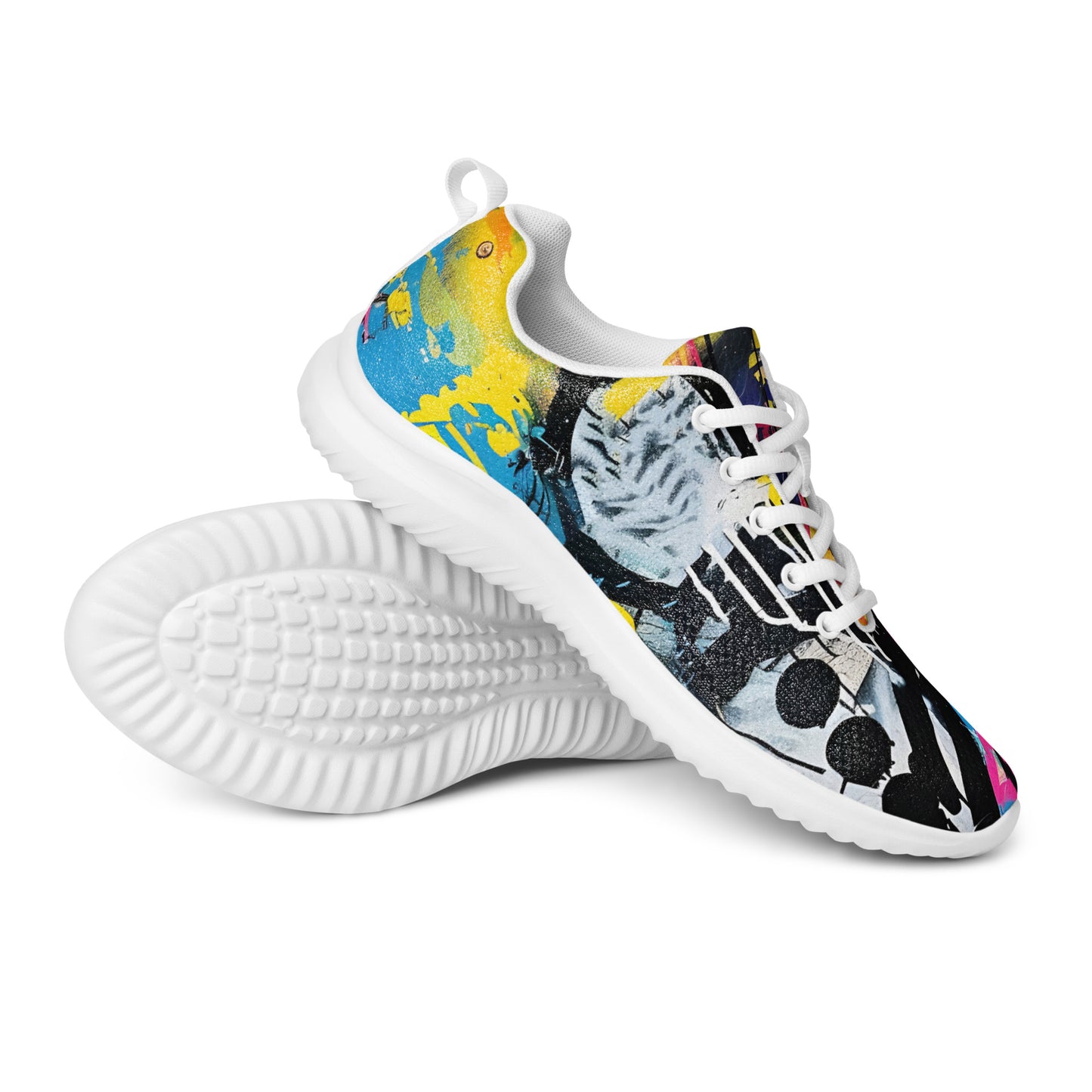 Women’s Graffiti Style Athletic Shoes - VYBE