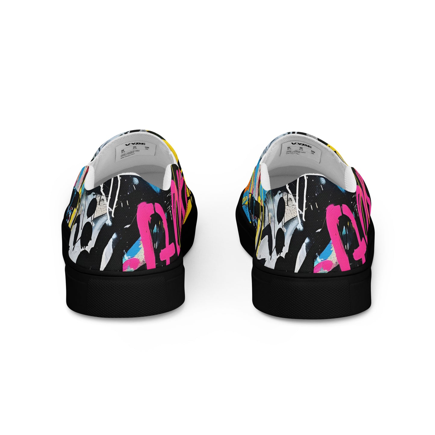 Women’s Graffiti slip-on canvas shoes - VYBE
