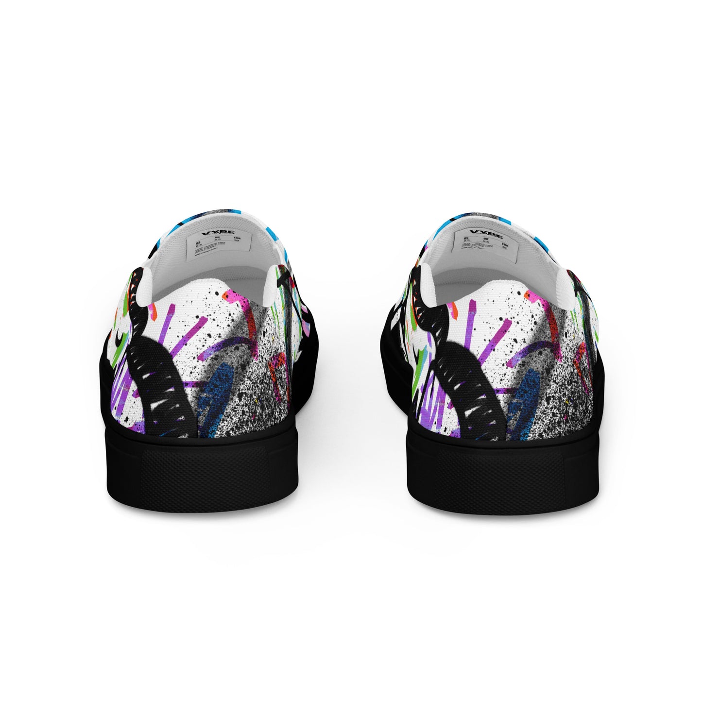 Women’s Graffiti slip-on canvas shoes - VYBE